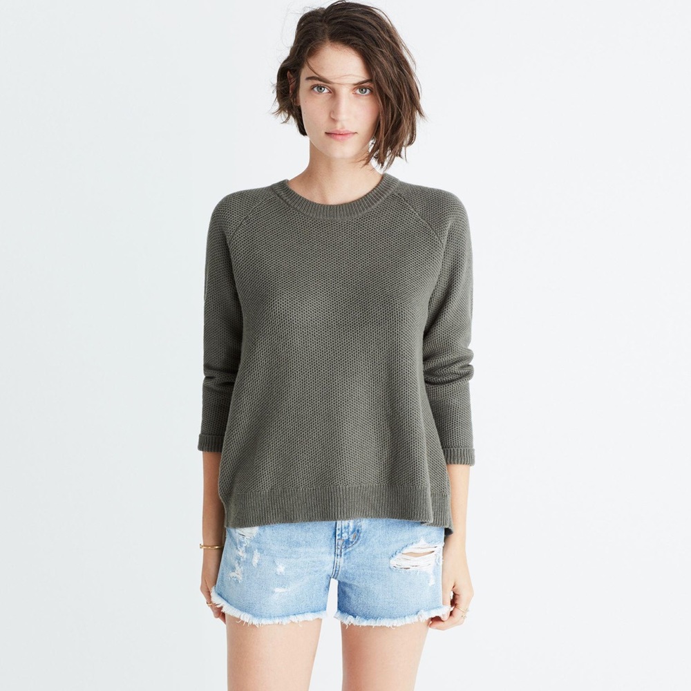 Madewell Province Cross-back Pullover Sweater